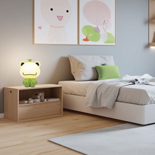 Sobremesa Maskota Ranita Verd 1 X 40W E-14-Bombilla Incluida