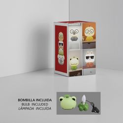 Sobremesa Maskota Ranita Verd 1 X 40W E-14-Bombilla Incluida