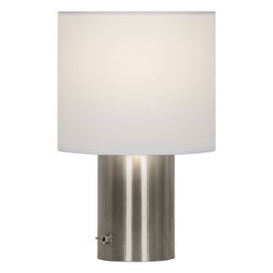 Sobremesa Oria Niquel Satinado 1 X 60W E-27