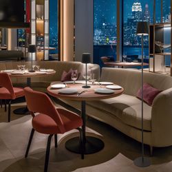 Sobremesa-Pie Sunset Negro Led 5W - Bateria Recargable