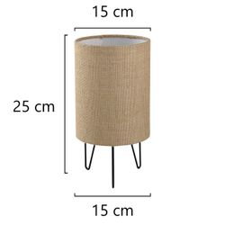 Sobremesa Polo Tela Marron