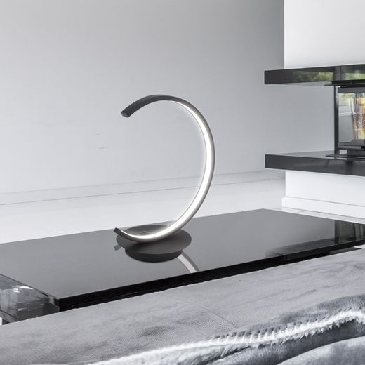 Sobremesa Uber Negro Mate Led 8W 760Lm 4000K