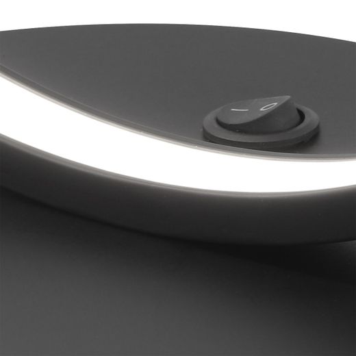 Sobremesa Uber Negro Mate Led 8W 760Lm 4000K