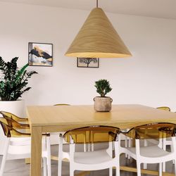 Lámpara colgante TESSA Lumiere Largo 61 Ancho 50 Alto 160