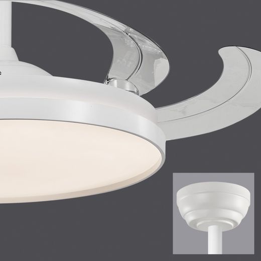 Ventilador Henry Xxl Blanco 60Cms  4 Palas
