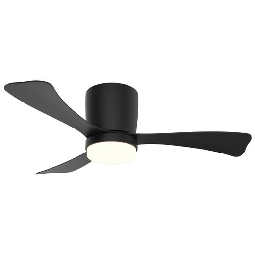 Ventilador Kent Negro 107Cm 3 Palas Led 24w