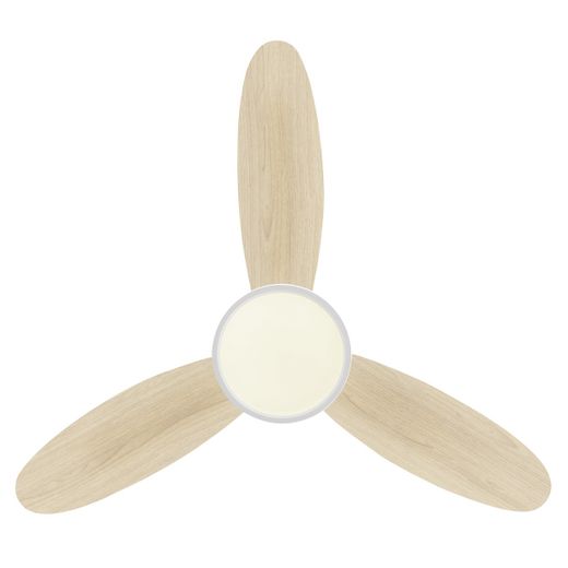 Ventilador Mahon Madera Clara 107Cm 3 Palas