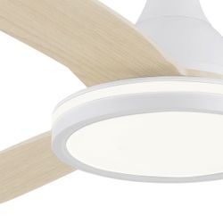 Ventilador Mahon Madera Clara 107Cm 3 Palas