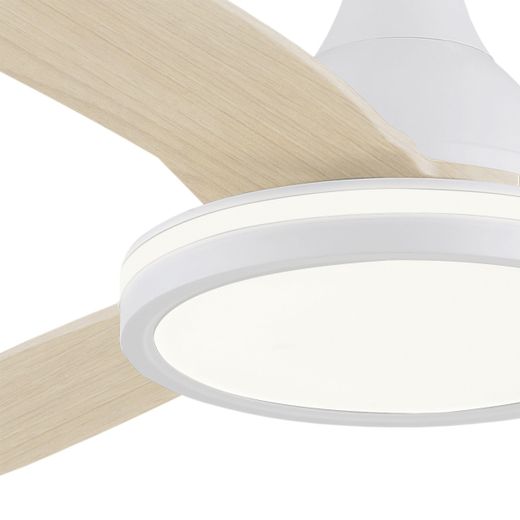 Ventilador Mahon Madera Clara 107Cm 3 Palas