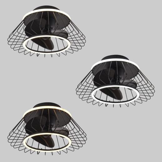 Ventilador Malabo Negro 50 Cms