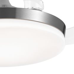 Ventilador Mini Malta Niquel 40 Cm 3 Palas