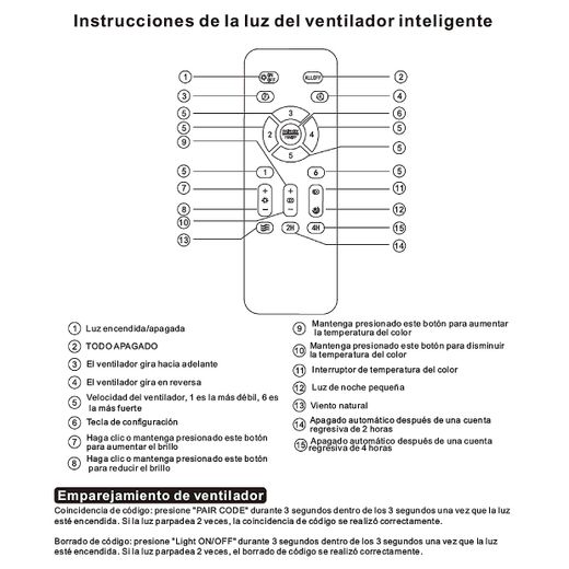 Ventilador Mini Togo Blanco 40Cms 3 Palas