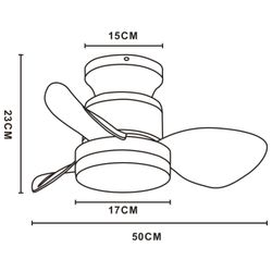 Ventilador Salento Blanco 558Mm 3 Palas