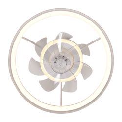 Ventilador Tom Blanco 50Cm - 7 Palas