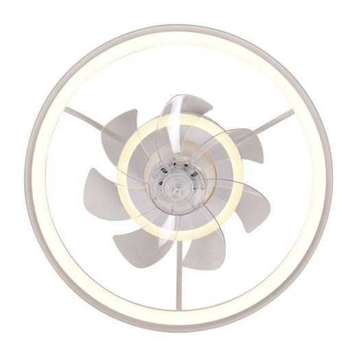 Ventilador Tom Blanco 50Cm - 7 Palas