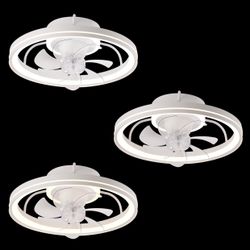 Ventilador Tom Blanco 50Cm - 7 Palas