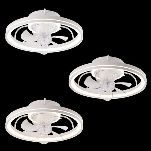 Ventilador Tom Blanco 50Cm - 7 Palas