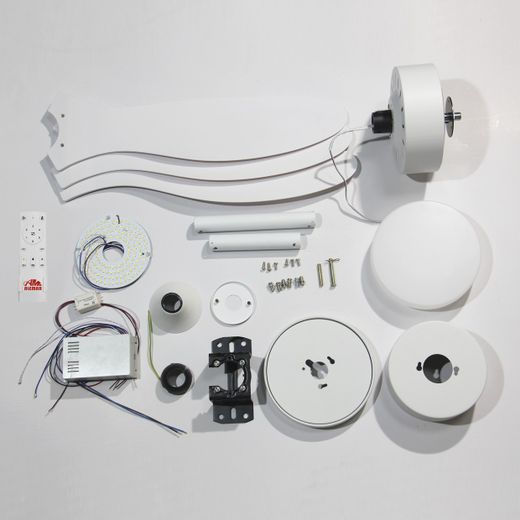 Ventilador Valcano Blanco 107 Cm 3 Palas