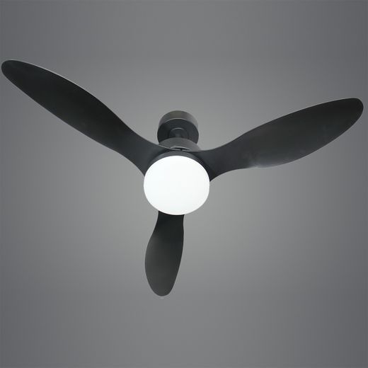 Ventilador Valcano Negro 107 Cm 3 Palas