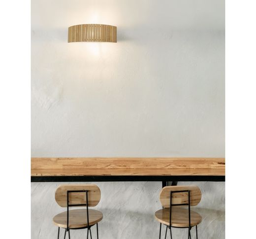 Aplique de pared Yuca Lumiere Largo 50 Ancho 12 Alto 17